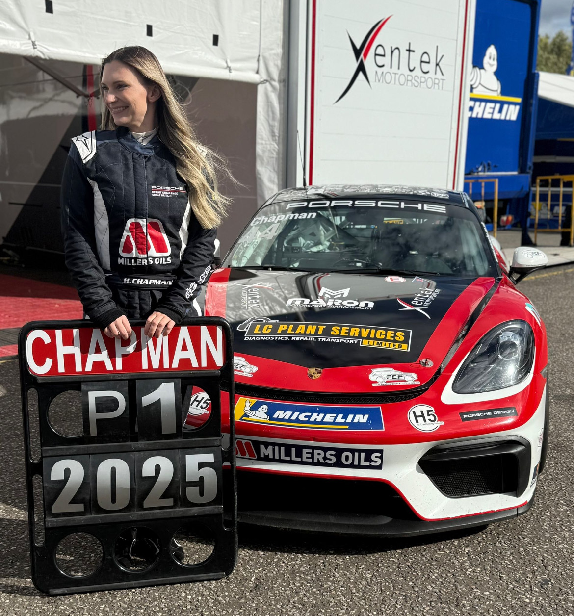 Sponsoring Hannah Chapman: B. I. Appleton’s Takes Brands-Hatch